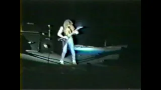 Megadeth 1988-1-9 Toronto, ON, Canada