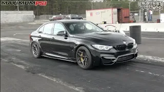 800whp Pure Stage 2 F80 M3 Drag Runs | Maximum PSI |