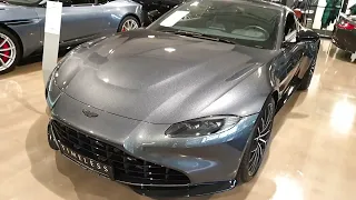 2022 Aston Martin V8 Vantage Coupé, exterior and interior