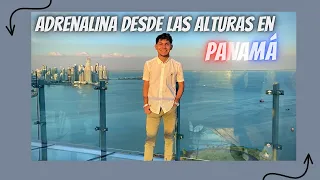 Nunca imaginé hacer zipline en un edificio de la Ciudad de PANAMÁ🤯🇵🇦