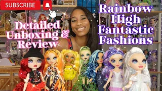 A Detailed Unboxing Of All 7 Rainbow High Fantastic Fashion Runway Dolls