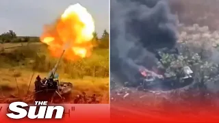 Ukrainian army release video diary of active combat on the 1st of September