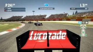 F1 2012, 24th to 1st, 100% race, legend ai, Button, Catalunya