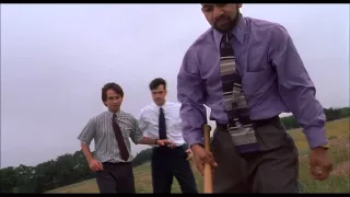 Office Space - Printer Scene (UNCENSORED)