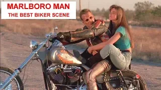 Mickey Rourke Marlboro Man - The best biker scene ever