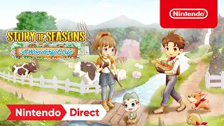 STORY OF SEASONS: A Wonderful Life - Announcement Trailer - Nintendo Direct 9.13.2022