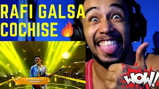FIRST TIME REACTION Rafi Galsa - Cochise The Voice All Stars Indonesia