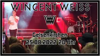 WINCENT WEISS SOMMERTOUR 2022 🤍 Amphitheater Gelsenkirchen 25.08.2022 [Ganzes Konzert]