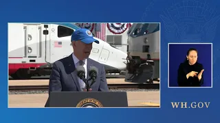 President Biden Delivers Remarks at an Event Marking Amtrak's 50th Anniversary