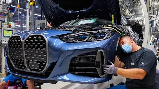 2021 BMW 4 Series Coupé Production at BMW Group Plant Dingolfing