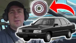 Как выявить гудящий подшипник ? Американский автослесарь опять облажался !