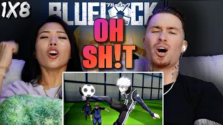 THIS DUDE IS SO SICK!! | Bluelock Ep 8 Reaction
