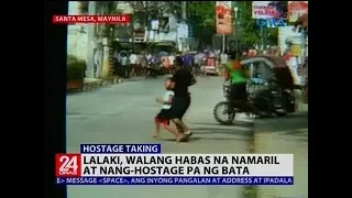 Lalaki, walang habas na namaril at nang-hostage pa ng bata