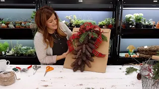 DIY Pinecone Swag! 🎅🎄❤️ // Garden Answer