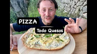 PIZZA de 4 QUESOS??? 🧀 SI TE GUSTA EL QUESO Y LA PIZZA ESTA ES LA TUYA! - GUILLE RODRIGUEZ