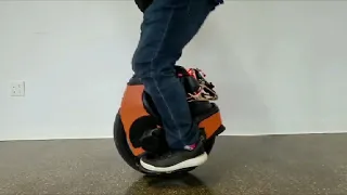 Electric Unicycle - adjustable Jump Pads on a Kingsong S18