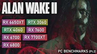 Alan Wake 2 PC Performance Tested - Part 2 | 1080p & 1440p | FSR, DLSS 3.5, Path Tracing & More!