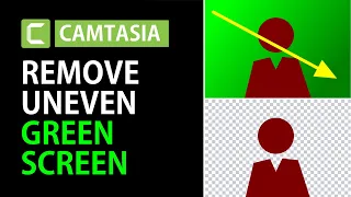 Remove greenscreen with uneven lighting in Camtasia 2020 | Camtasia Greenscreen Tutorial