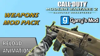 [CW 2.0] CoD MW2CR Weapon Pack (Garry's Mod) All Reload Animations in about 7 Minutes