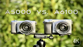 Sony A5000 vs. A6100 I Video 🎥 & Photo 📸 Test - good for 2024 ? I 4K