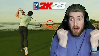 A PAR 4 HOLE IN ONE? - TGC TOURS Rounds 1 & 2 | PGA TOUR 2K23