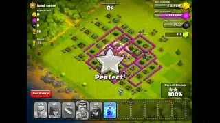 Clash of Clans-Barcher Strategy (farming+pushing) army