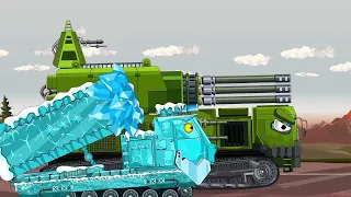 Skibidi Toilettenbohrer vs Bohrfahrzeug | Cartoon über Panzer | Hihe Tank