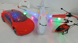 Radio controlled airbus a386 and remote controlled car and Helicopter।rc plane,aeroplane,car,car,rc