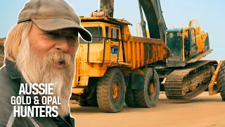 Tony Beets Comes Up With A SHOCKING Method To Transport His Excavators | Gold Rush