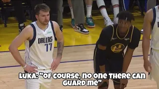 *FULL CAPTIONS* Luka Doncic Tells Andrew Wiggins That He Can’t Guard Him & Instantly Regrets It!