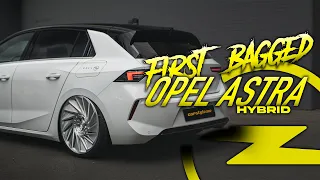 1st bagged Opel Astra Hybrid worldwide | XS MAG