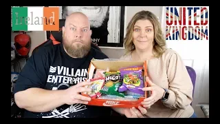 Taste Testing 4 POUNDS of Snacks from the UK & Ireland + Salt, Sweets, Treats