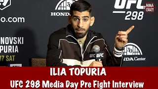 Ilia Topuria predicts Alex Volkanovski KO, “He doesn’t have KO Power..he’s not a Finisher”