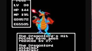 Dragon Warrior NES Final Boss The Dragonlord