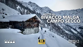 Notte al BIVACCO MALGA CAMPO SECCO da Rabbi Fonti, Val Cercen | Trentino [5K]