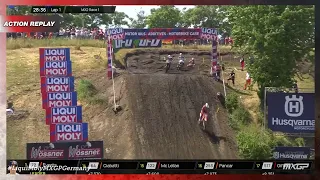 Coenen vs Everts | MX2 Race 1 | Liqui Moly MXGP of Germany 2023