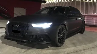 LOUDEST AUDI RS6 IN THE WORLD? ABT RS6 with Capristo exhaust crazy sound pops & bangs (720 HP)