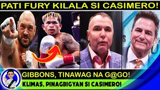 Gibbons, tinawag na G@GO! FURY, kaya naman pala kilala si Casimero! Casimero,pinagbigyan ni Klimas!