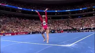 Shawn Johnson - Floor Exercise - 2008 Olympic Trials - Day 1