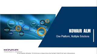 What is Kovair ALM - Integrated Application Lifecycle Management Platform?