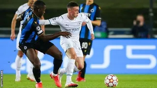 Phil Foden vs Club Brugge || Champions League 19| 10 | 2021