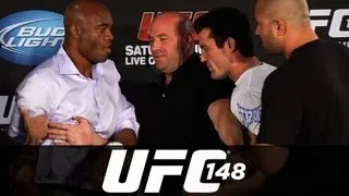 UFC 148:  Press Conference Faceoff 2.0