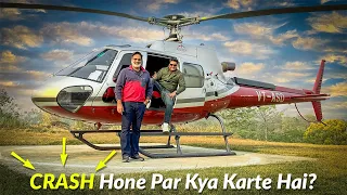 Engine Band Ho Gaya Toh? Flying a Helicopter in INDIA test flight at a private rotary aircraft