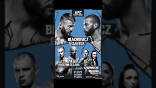 CRP MINUTE: Blachowicz vs Santos at UFC on ESPN+ 3
