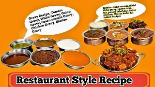 Indian Style Restaurant Ala Carte Recipe | Part 1  रेस्टोरेंट में खाना कैसे बनाते हैं | पूरी जानकारी