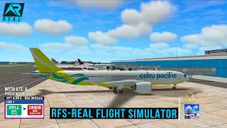 RFS - Real Flight Simulator- Philippines to Dubai ||Full Flight||A330||Cebu Pacific|FullHD|RealRoute