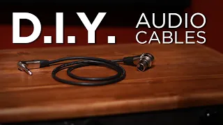 How to Make XLR to TRS Audio Cables