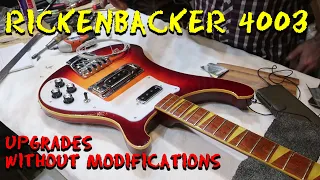 Getting The Most From Your Rickenbacker - DIY Bezel, Shielding, and Stereo Connections