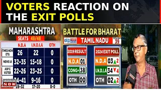 Watch: Voters React To Exit Polls In Chennai, Mumbai; Will NDA Breach South Fort? |Road To Lok Sabha