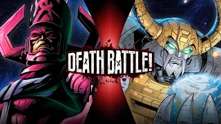 Galactus vs. Unicron (Marvel Comics vs. Transformers) Death Battle reaction video